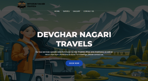 Travel Website .